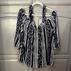 Lane Bryant Cold Shoulder Top